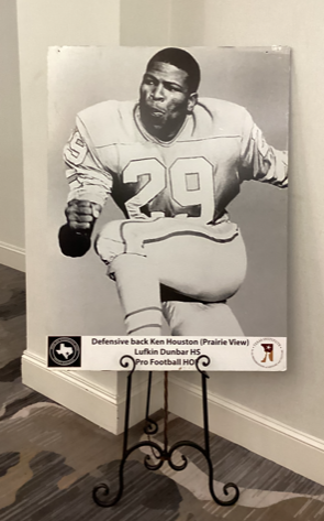 Kenny Houston memorabilia. Photo by Burl "The Coach" Jones.